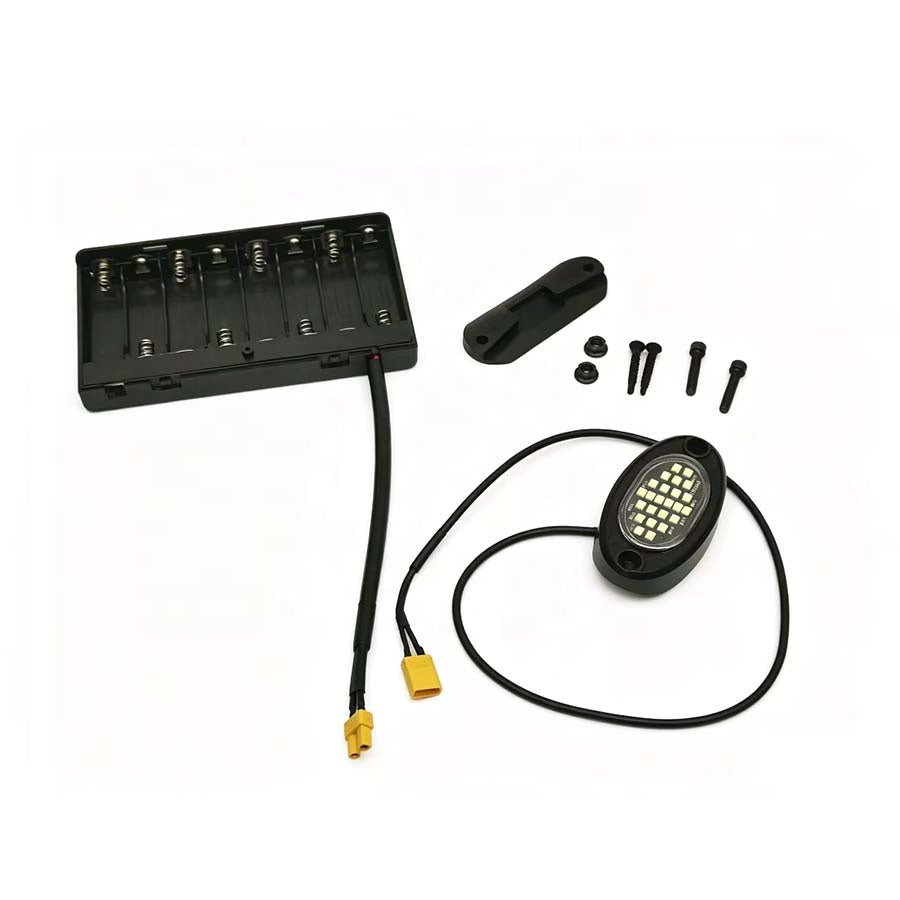 Rock light with battery pack