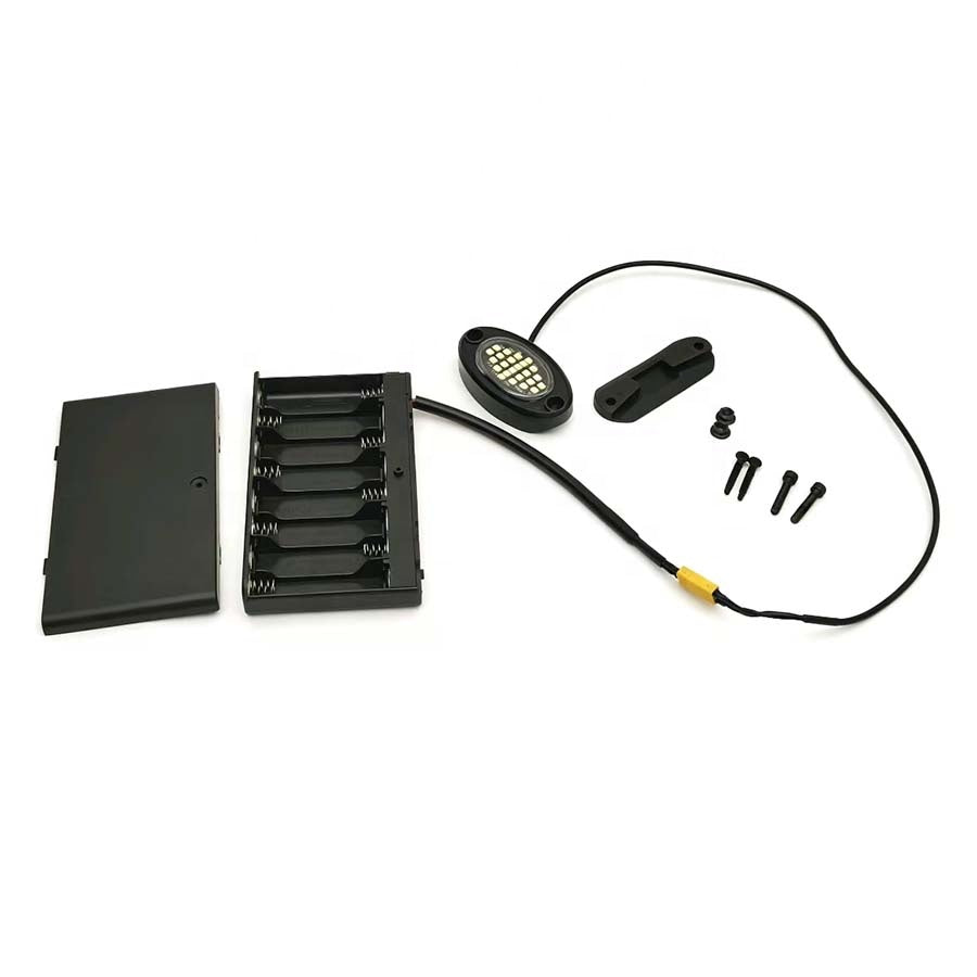 Rock light with battery pack