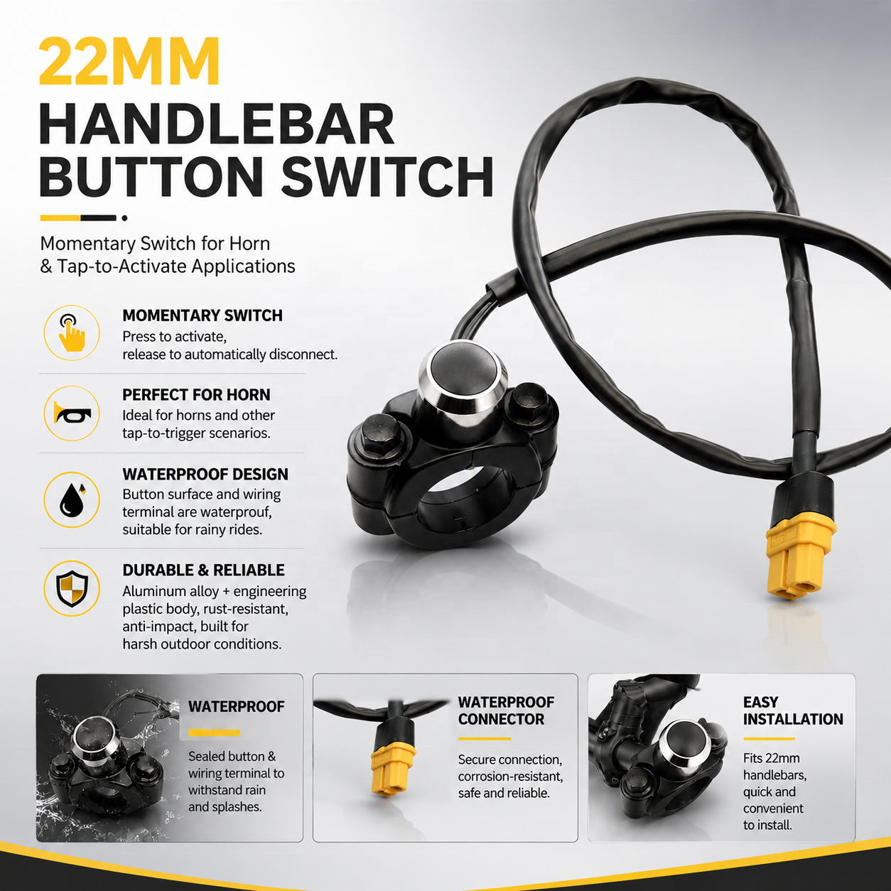 Battery Pack Powered Horn